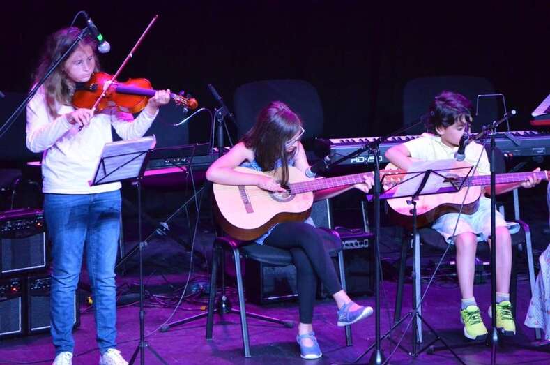El concierto tuvo lugar este martes por la tarde en el Teatro Municipal (Foto Francisco Javier Santana)
